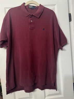 Polo by Ralph Lauren Maroon Short-Sleeve Polo Shirt